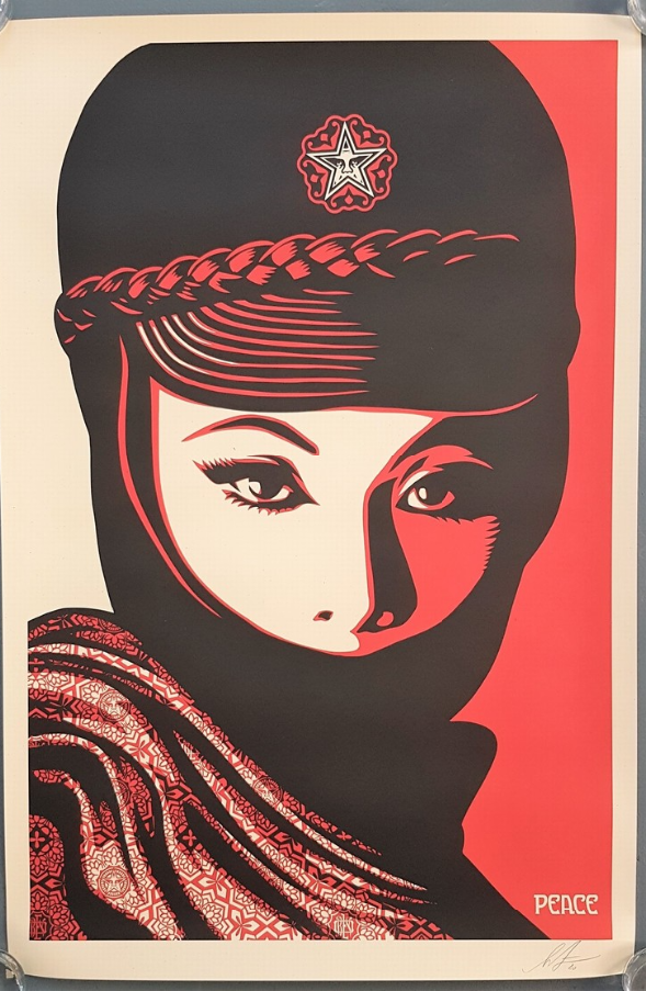 Shepard Fairey 'OBEY' b.1970 - Mujer Fatale